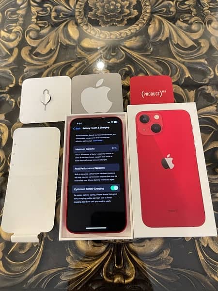 iPhone 13 mini 128gb Product Red PTA Approved! 9