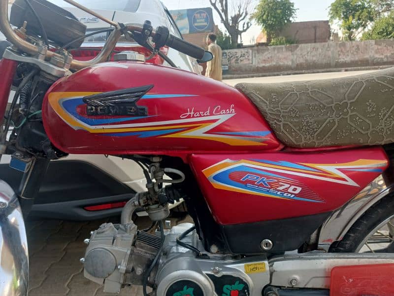 Power cd 70 model 2021 urgent sale with complete documents in gud cond 1