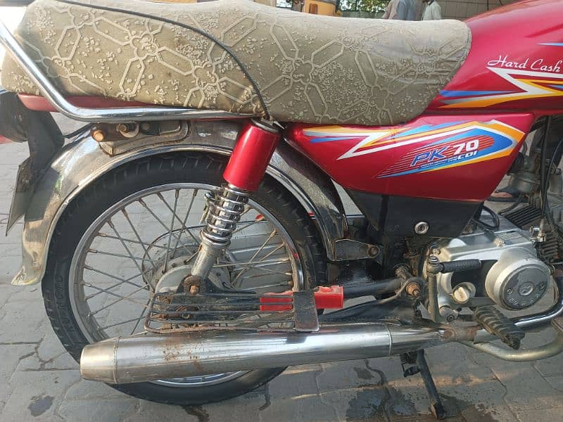 Power cd 70 model 2021 urgent sale with complete documents in gud cond 6