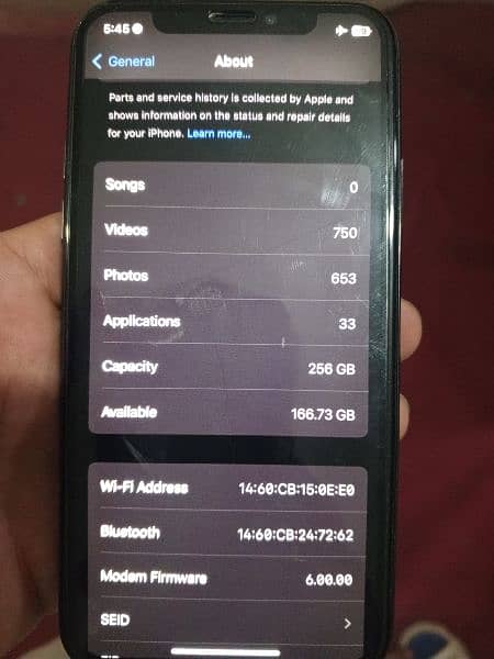 Iphone xs battery exchange 256gb 4