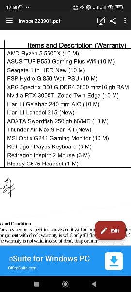 Gaming PC , AMD 5600X, 3060 Ti , 16 GB , 1 tb , 512 gb 10/10 condition 2