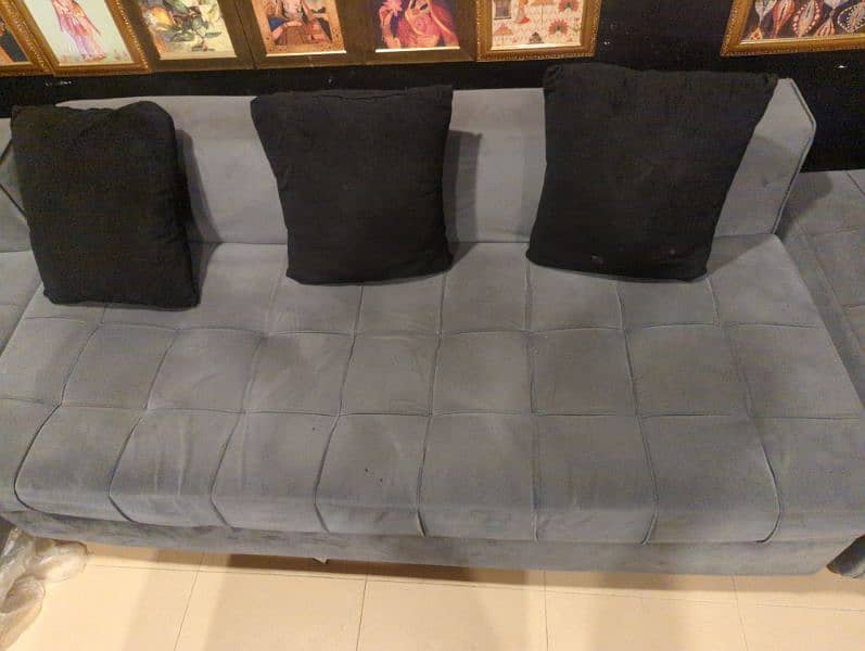 L shaped Sofa For Sale With Table 1