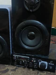Speakers with 40 watt Amplifier