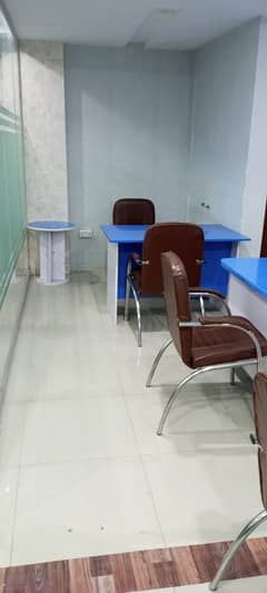 Furnished office space available for rent in bahria town phase 4 civic center