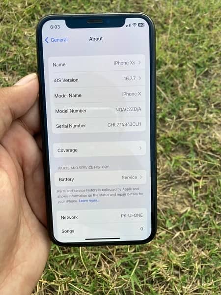 iPhone X PTA Approved ( 64 gb ) black colour 6