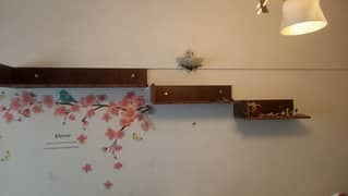 L shape Shelves in very good condition