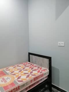 80 Square feet boys fully furnished room available in Model town link road