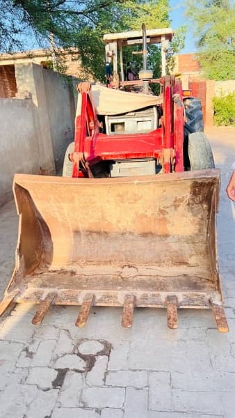 Millat tractor converted into byko excevator Machine 14