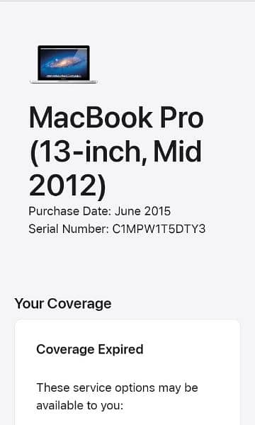 Urgent sale Apple MacBook Pro ( 13- inch, Mid 2012 exchange possible 2