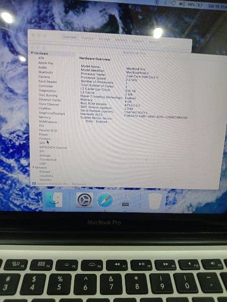 Urgent sale Apple MacBook Pro ( 13- inch, Mid 2012 exchange possible 6