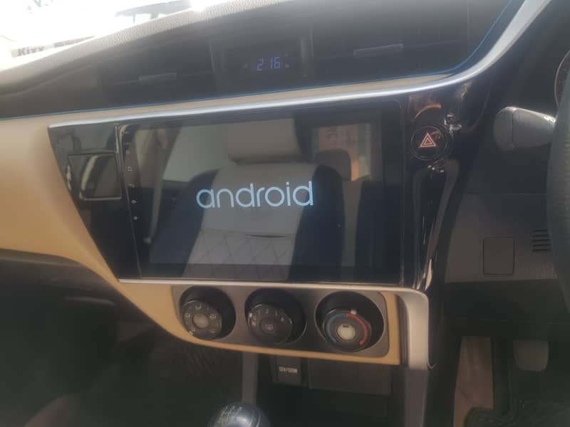 TOYOTA COROLLA ANDROID LED PANEL WITH FRAME 1