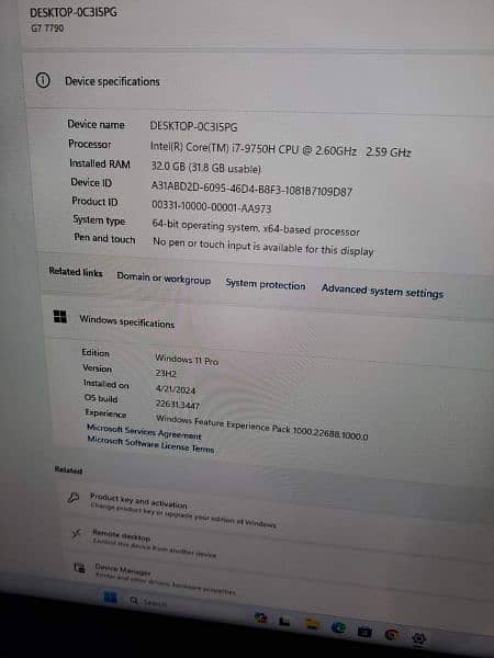 Dell G7 7790 Core i7 9th Gen | Ci7 9th Gen | 6Gb Nvidia Rtx 2060 7