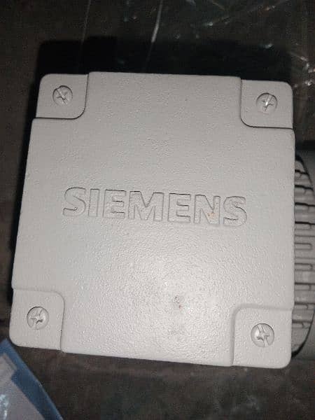 Siemens o. 75 kw 1 hp 1400 rpm IE2 motor brand new 9