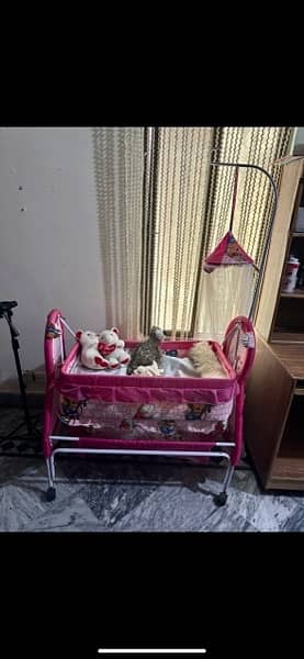 Baby Cradle | Baby Coat | One Time Used | Excellent Condition 3