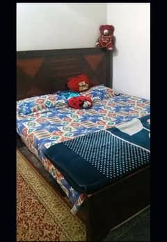 Double bed with mattress 0