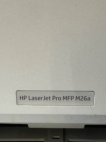 HP LaserJest Pro MFP M26a 0