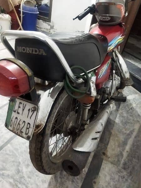 Honda 125 2017 model with good condition 1