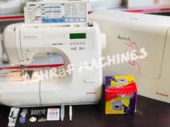 lady sew machine
