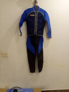 diving suit with other accessories