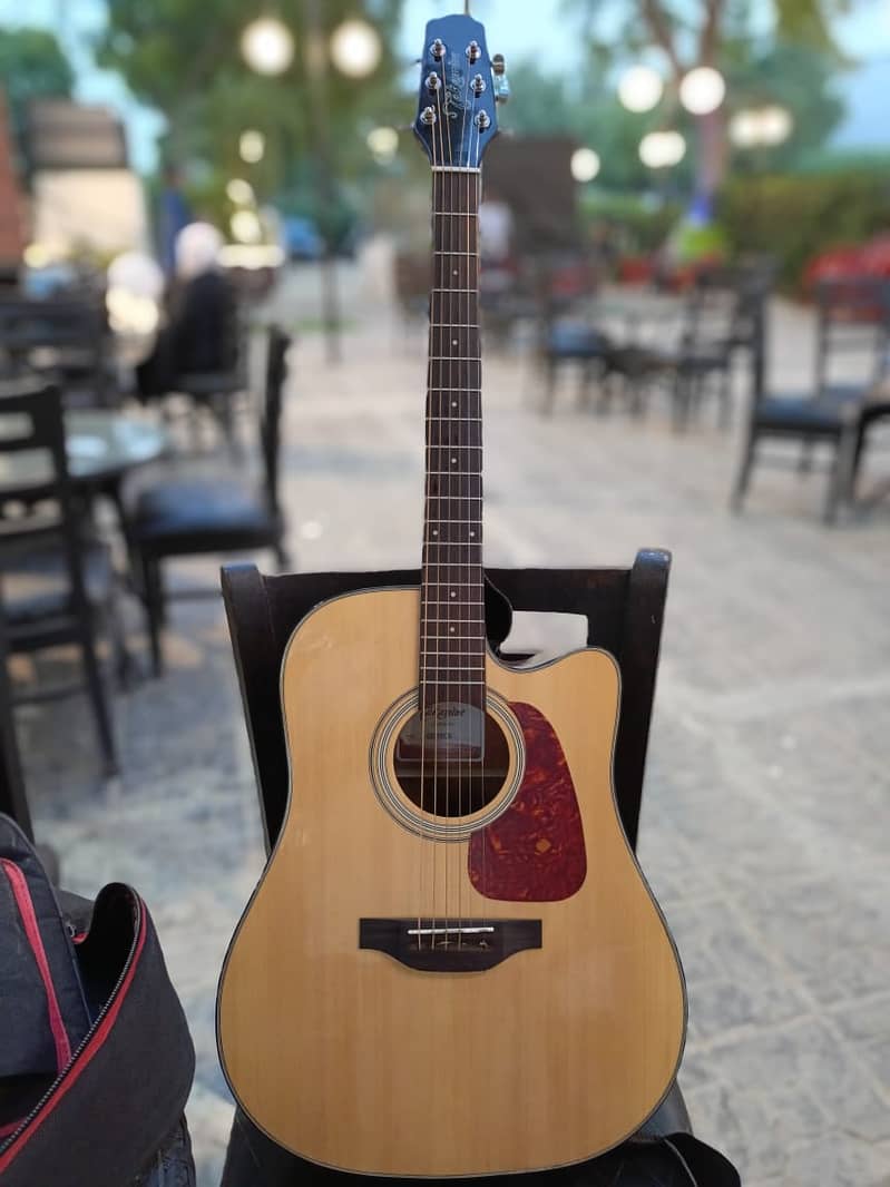 Branded Takamine Guitar Model GD15CE Semi Acoustic 0