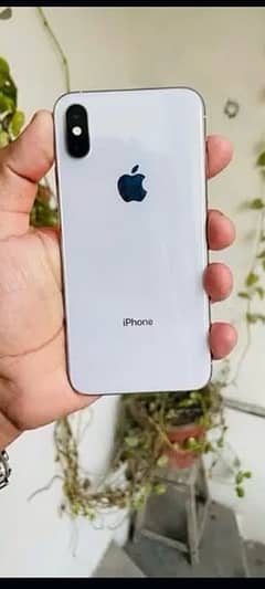 iphone xs only panel change all ok 10/9 256 gb white platinum
