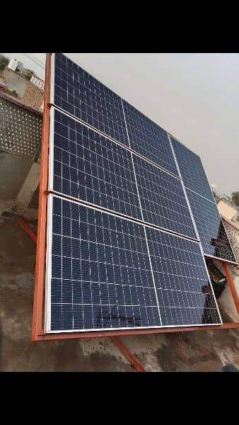 Risen enery 4 solar panels fresh condition mono tecnology latest ver 1