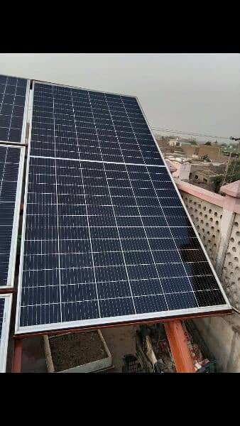 Risen enery 4 solar panels fresh condition mono tecnology latest ver 3