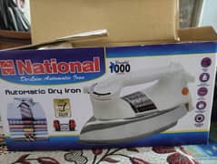 National Automatic Dry Iron | Heavyweight| 1000 watts