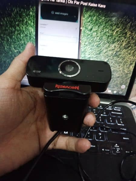 webcam live stream camera redragon 10/10 condition 2