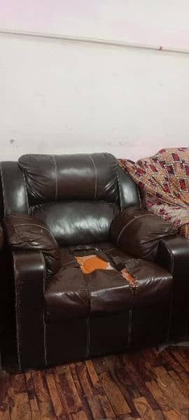 7 seater sofa set leather 2