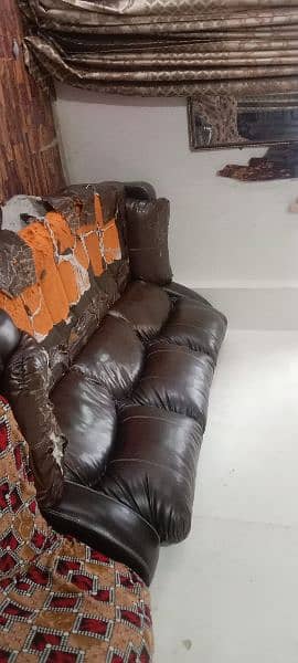 7 seater sofa set leather 4