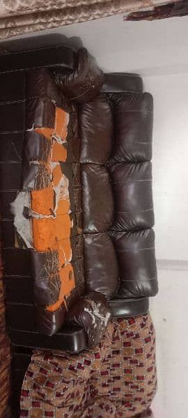 7 seater sofa set leather 5