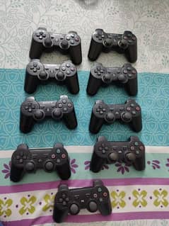 Playstation 3 PS3 controllers (total 9)