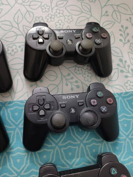 Playstation 3 PS3 controllers (total 9) 1
