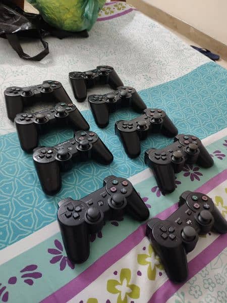 Playstation 3 PS3 controllers (total 9) 2