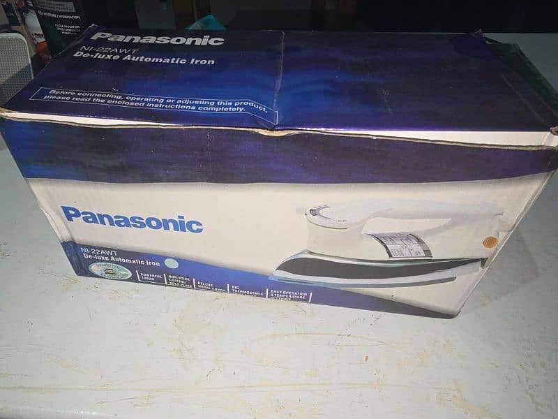 Panasonic brand new iron deluxe automatic 1