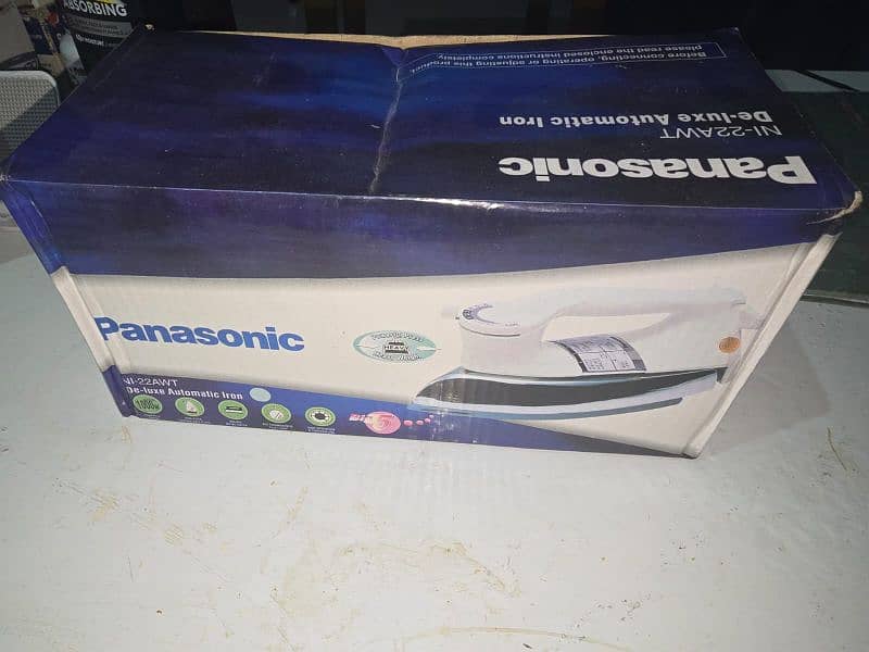 Panasonic brand new iron deluxe automatic 3