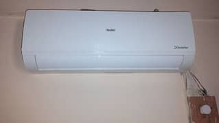 Haier Ac DC inverter 10+10 Branded only 3Month used