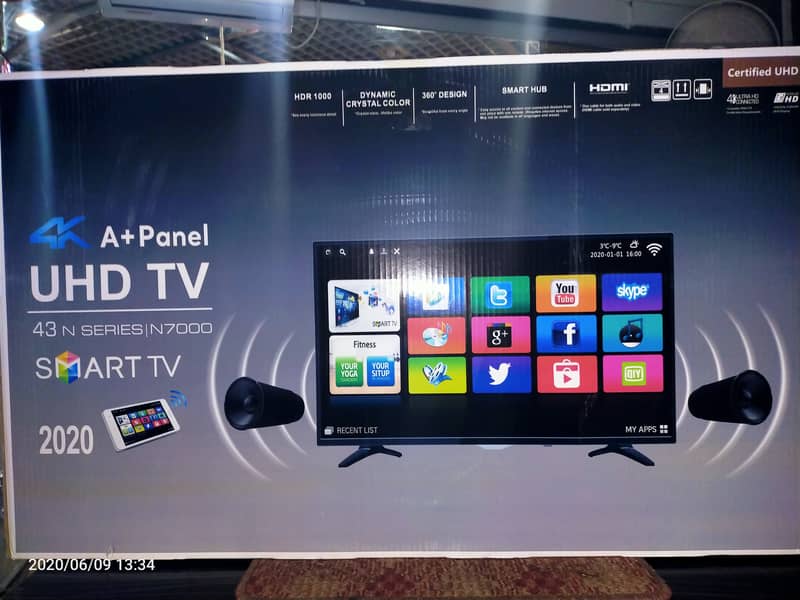 LED TV size 43 inch New Box Pack with warranty 3