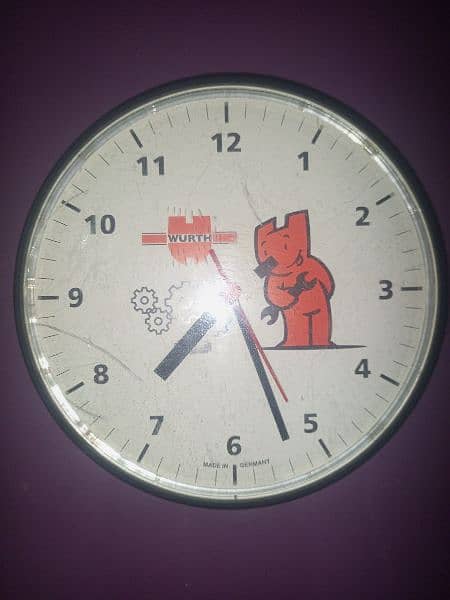 GERMAN  WALL CLOCK 0