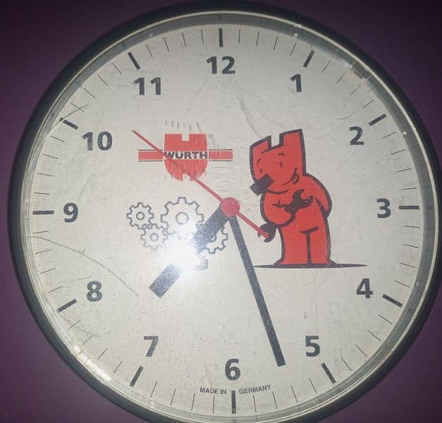 GERMAN  WALL CLOCK 1