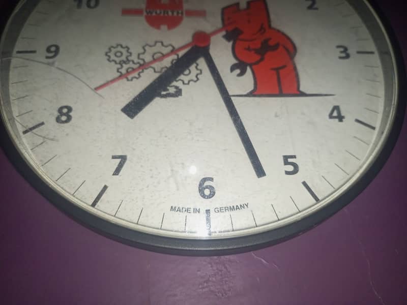 GERMAN  WALL CLOCK 3