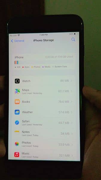 Iphone 7 Plus PTA Approved 128 GB All Original Exchange Available 2