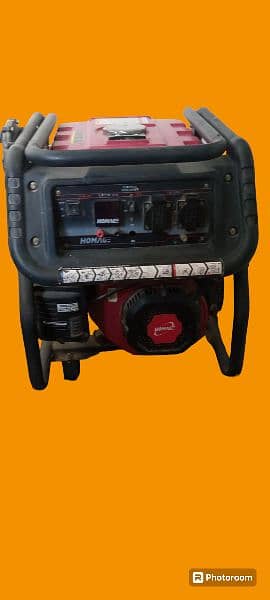 generator 2.8 KVA with gas kitt 2