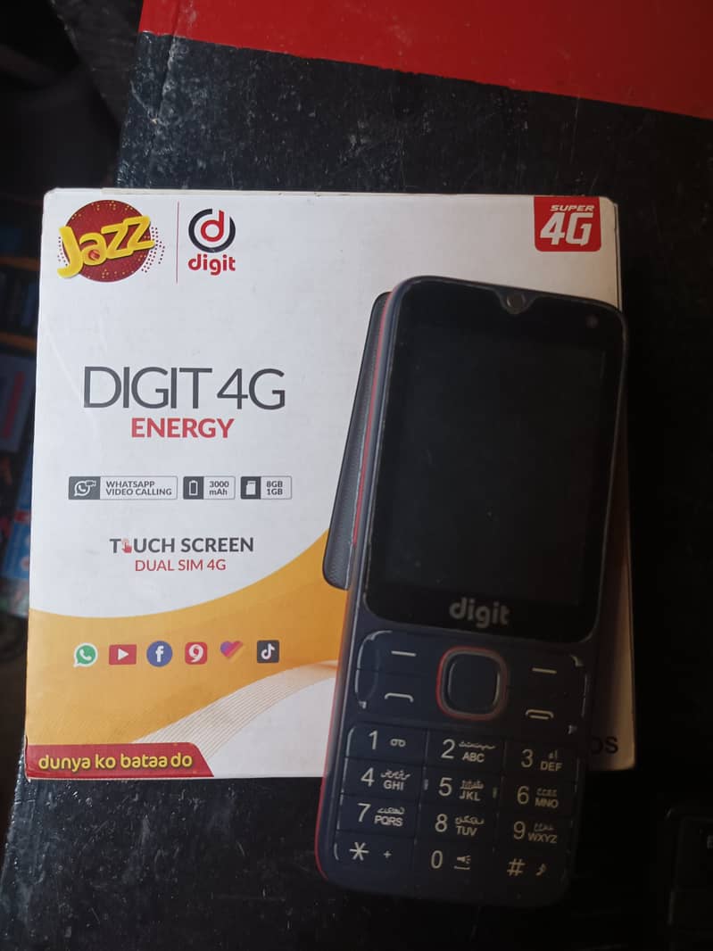 Jazz Digit 4G Energy Touch Screen 0