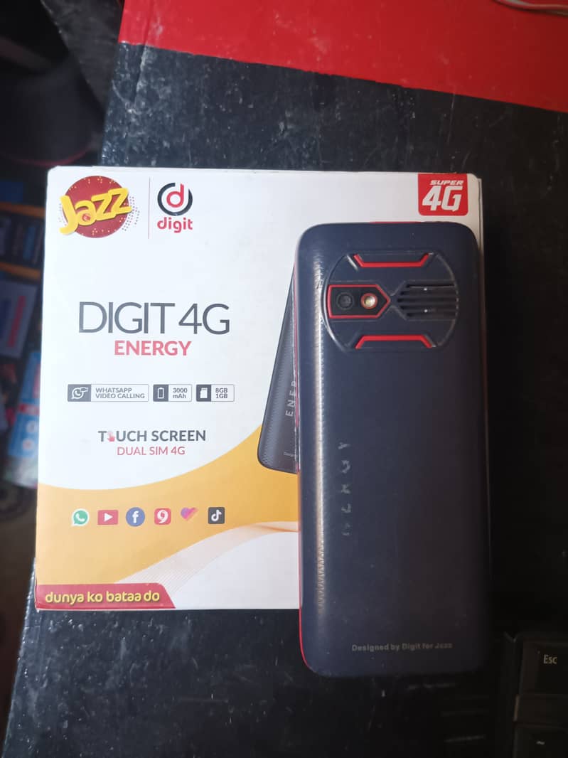 Jazz Digit 4G Energy Touch Screen 4