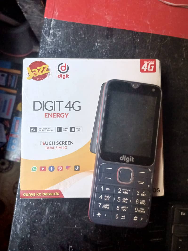 Jazz Digit 4G Energy Touch Screen 6