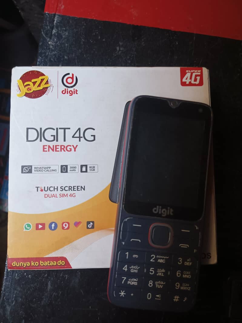 Jazz Digit 4G Energy Touch Screen 7