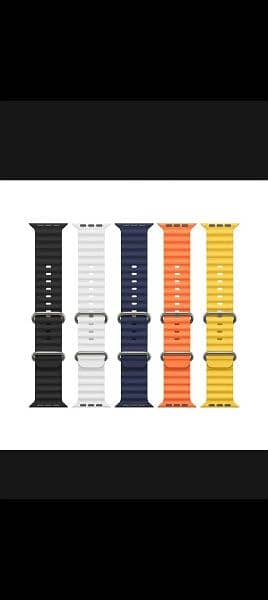 2 strap only 500 rs new brand smart watch guarantee inshallah lifetime 4