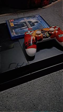 PS4 Fat 500 GB with game 0